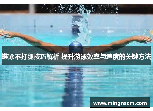 蝶泳不打腿技巧解析 提升游泳效率与速度的关键方法